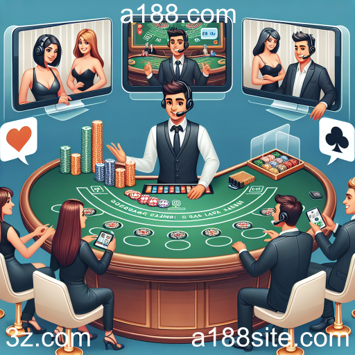 A Experiência do Cassino Ao Vivo no a188.com